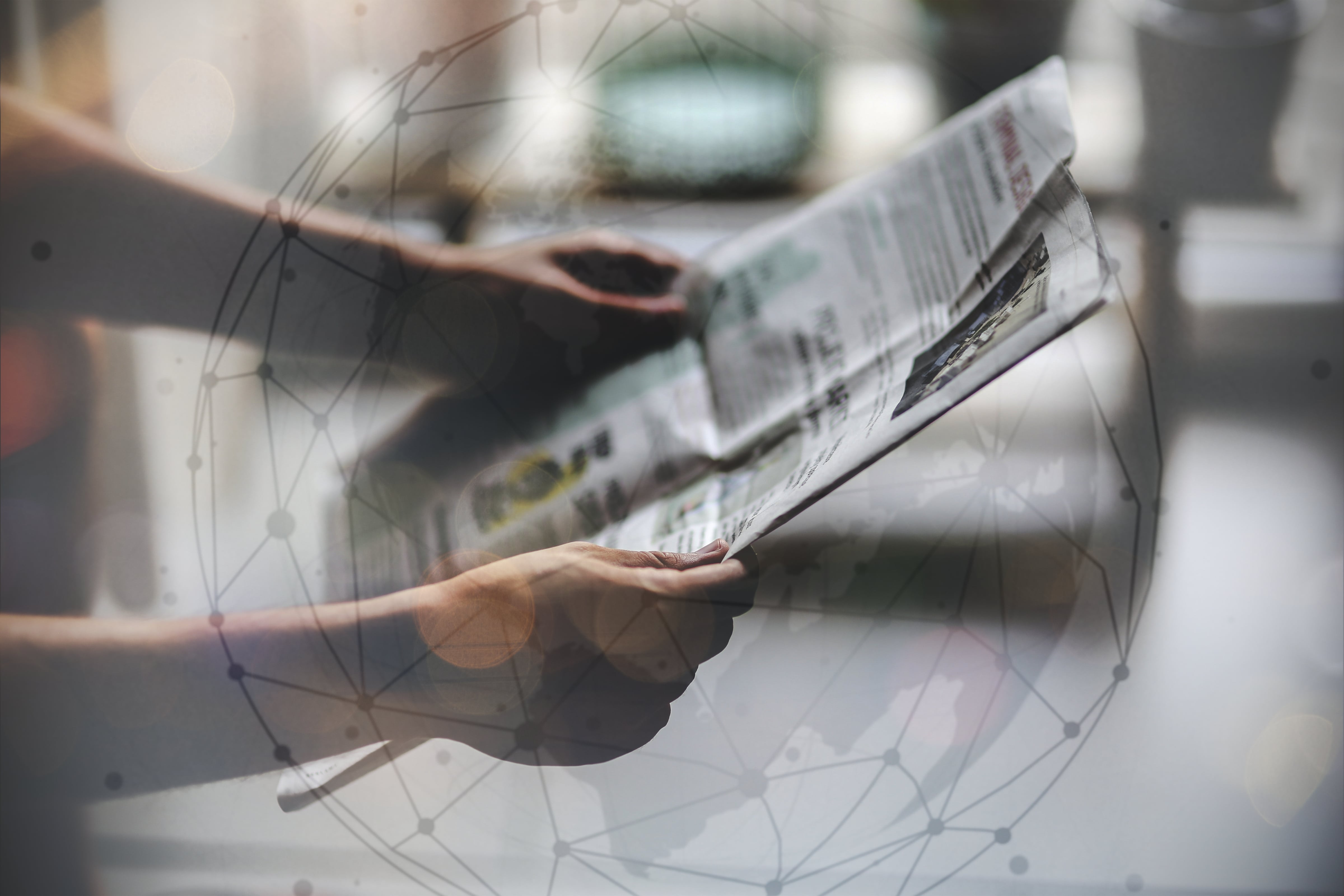 Digital transformation background