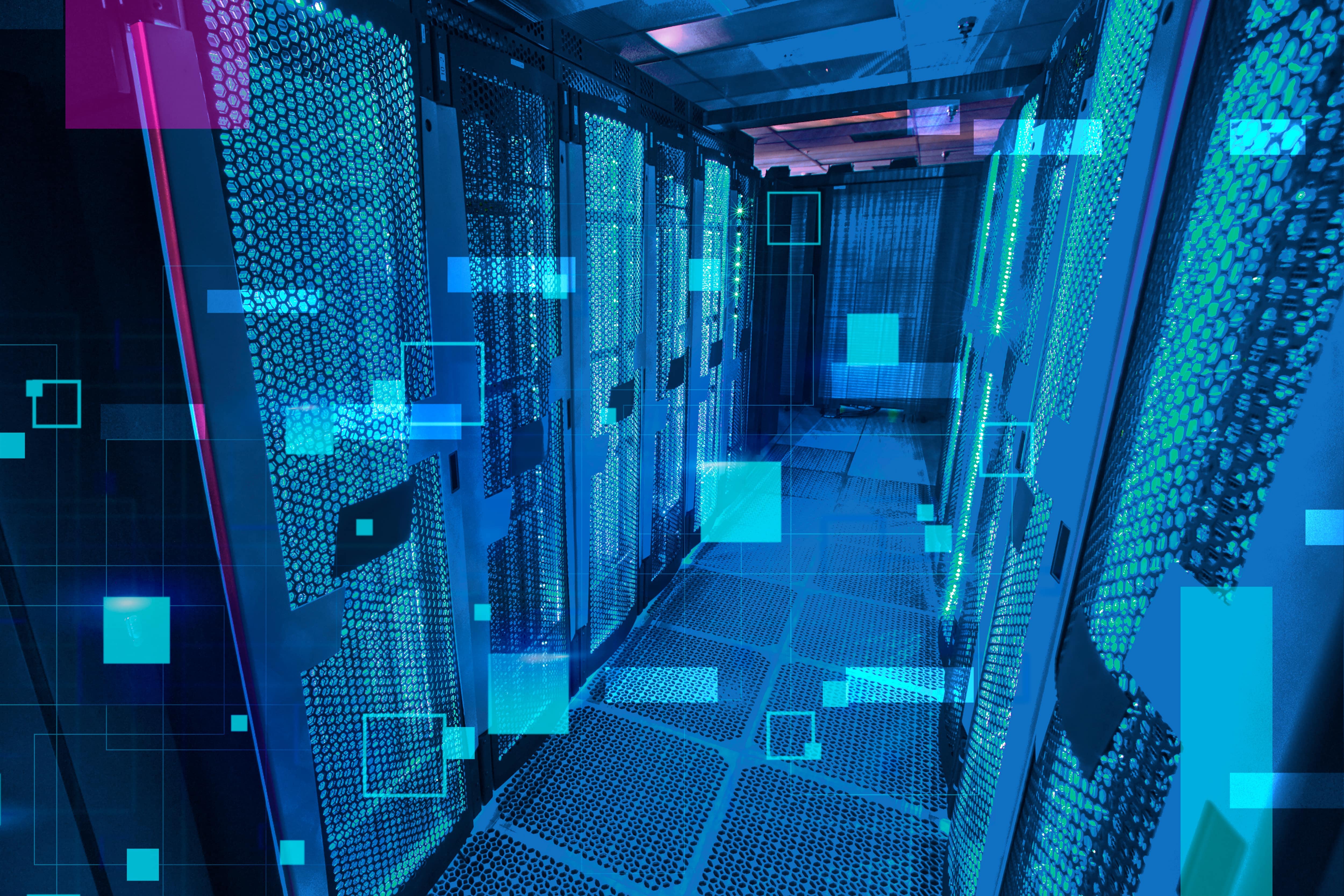 Digital transformation background